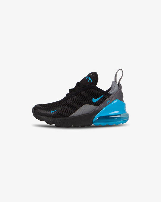 Nike Air Max 270 Black / Light Current Blue / Smoke Grey PS