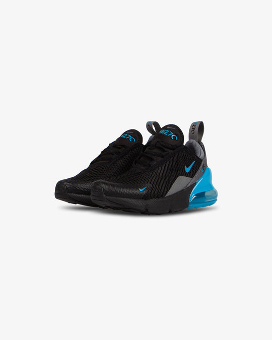 Nike Air Max 270 Black / Light Current Blue / Smoke Grey PS