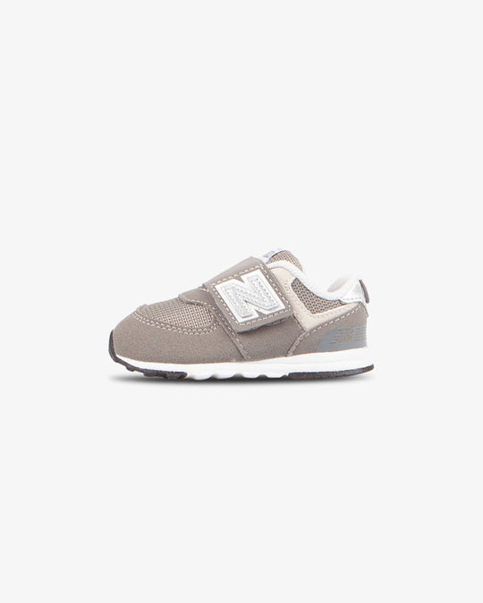 New Balance 574 Rain Cloud / Silver Metallic TD