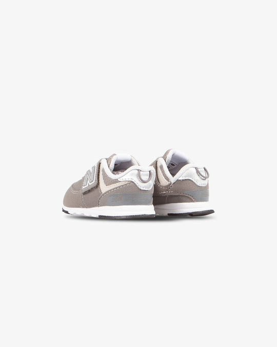 New Balance 574 Rain Cloud / Silver Metallic TD
