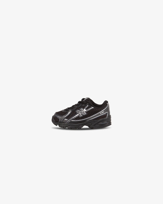 New Balance I 740 Black Silver Metallic TD