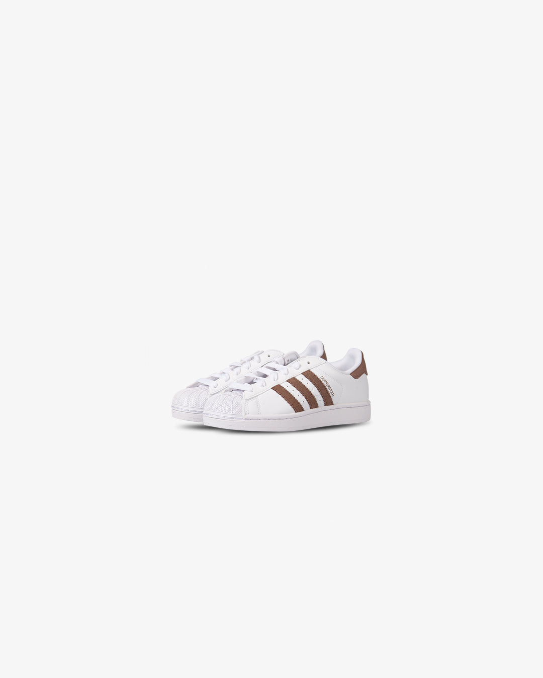 Adidas Superstar II J White Earth Strata Brown