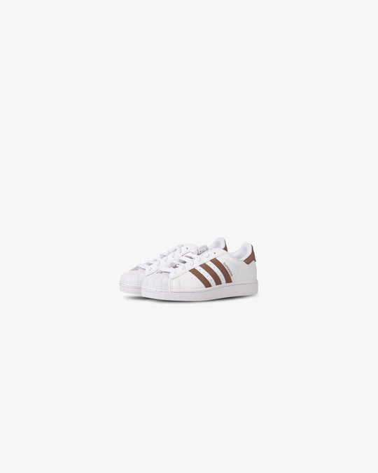 Adidas Superstar II J White Earth Strata Brown