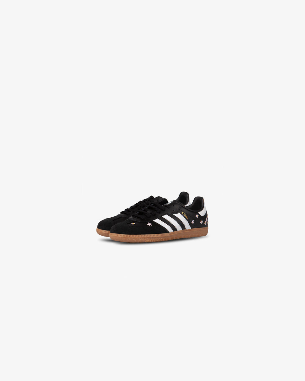 Adidas Samba OG J Black White Floral
