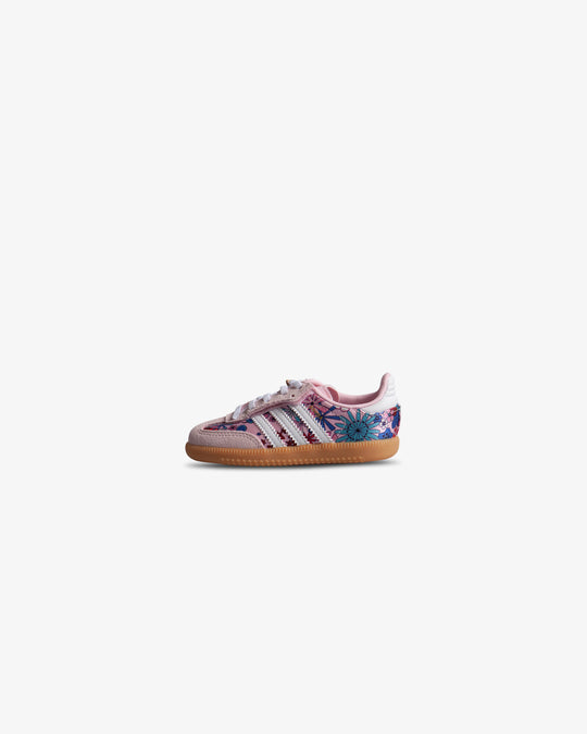 Adidas Samba OG CF EL I Cl Pink White Floral Liberty