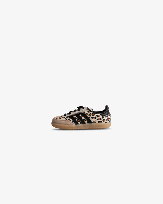 Adidas Samba OG CF EL I Cream White / Sand Strata Leopard