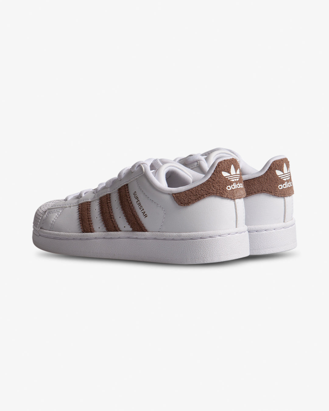 Adidas Superstar II C White Brown Earth