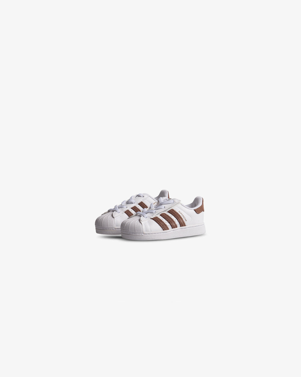 Adidas Superstar II CF EL I White Brown Earth